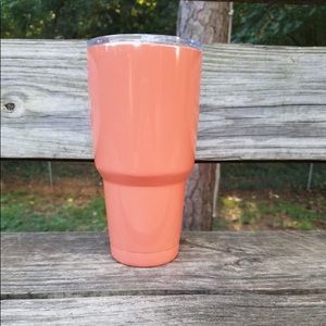 Coral Powder Coated tumbler